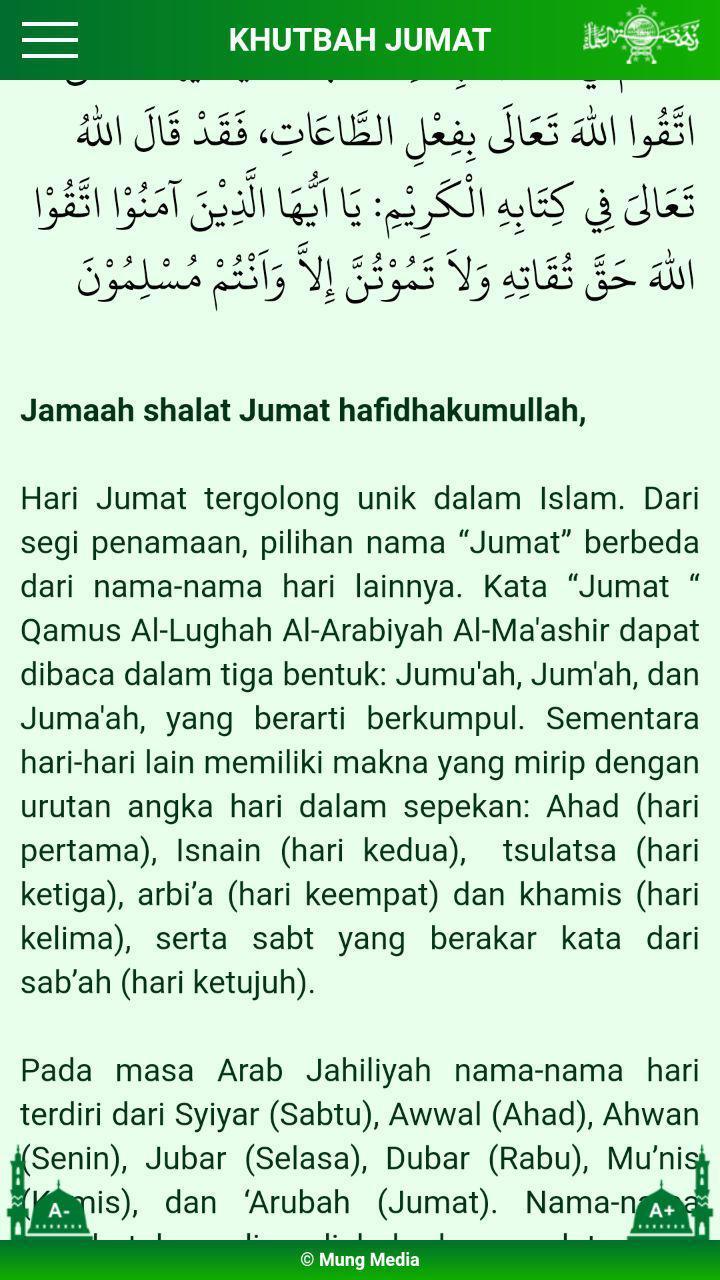 Khutbah Jumat NU 1.8.9 Screenshot 5