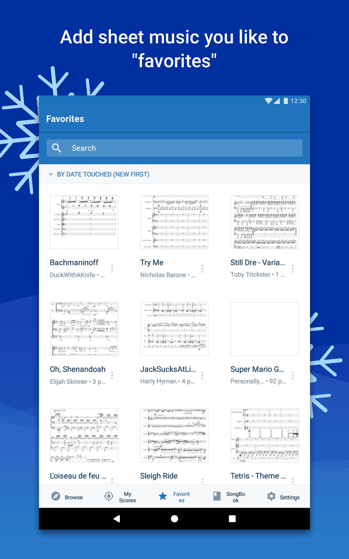 Musescore view and play sheet music 2.4.30 Screenshot 14
