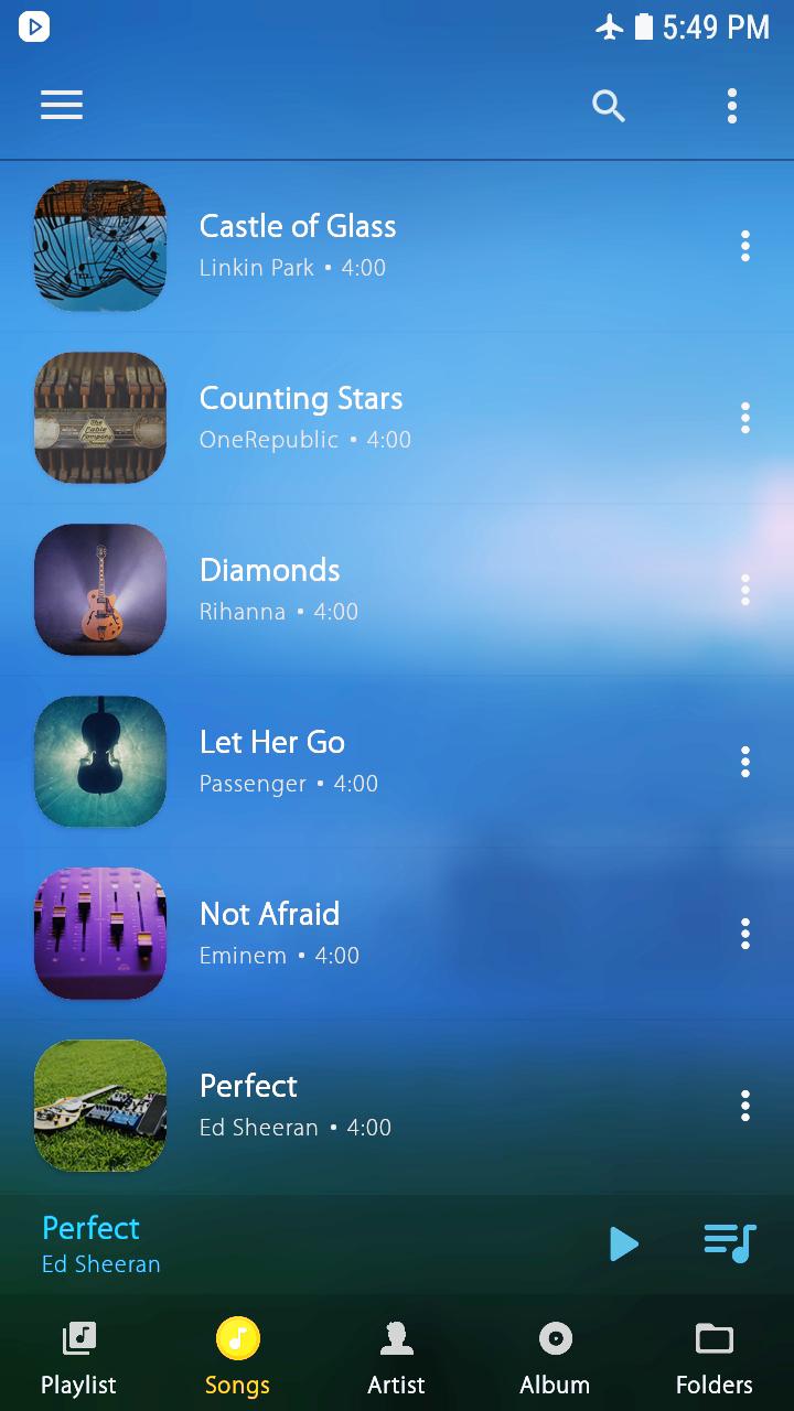 Music Player 1.5.6 Screenshot 9