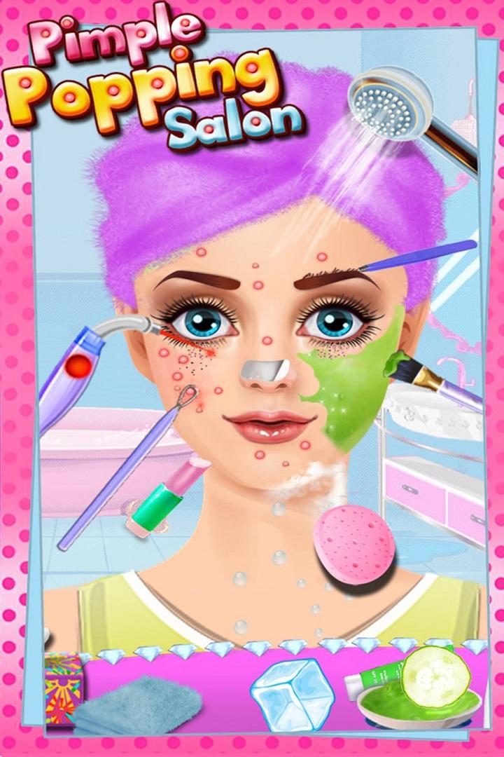 Little Doll Pimple Popping: Face Spa Salon Games 2.3 Screenshot 10