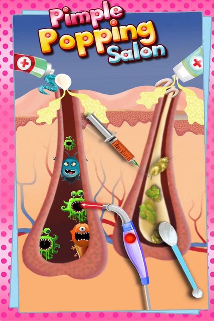 Little Doll Pimple Popping: Face Spa Salon Games 2.3 Screenshot 2