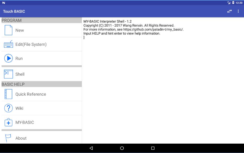 Touch BASIC 1.1.3 Screenshot 9