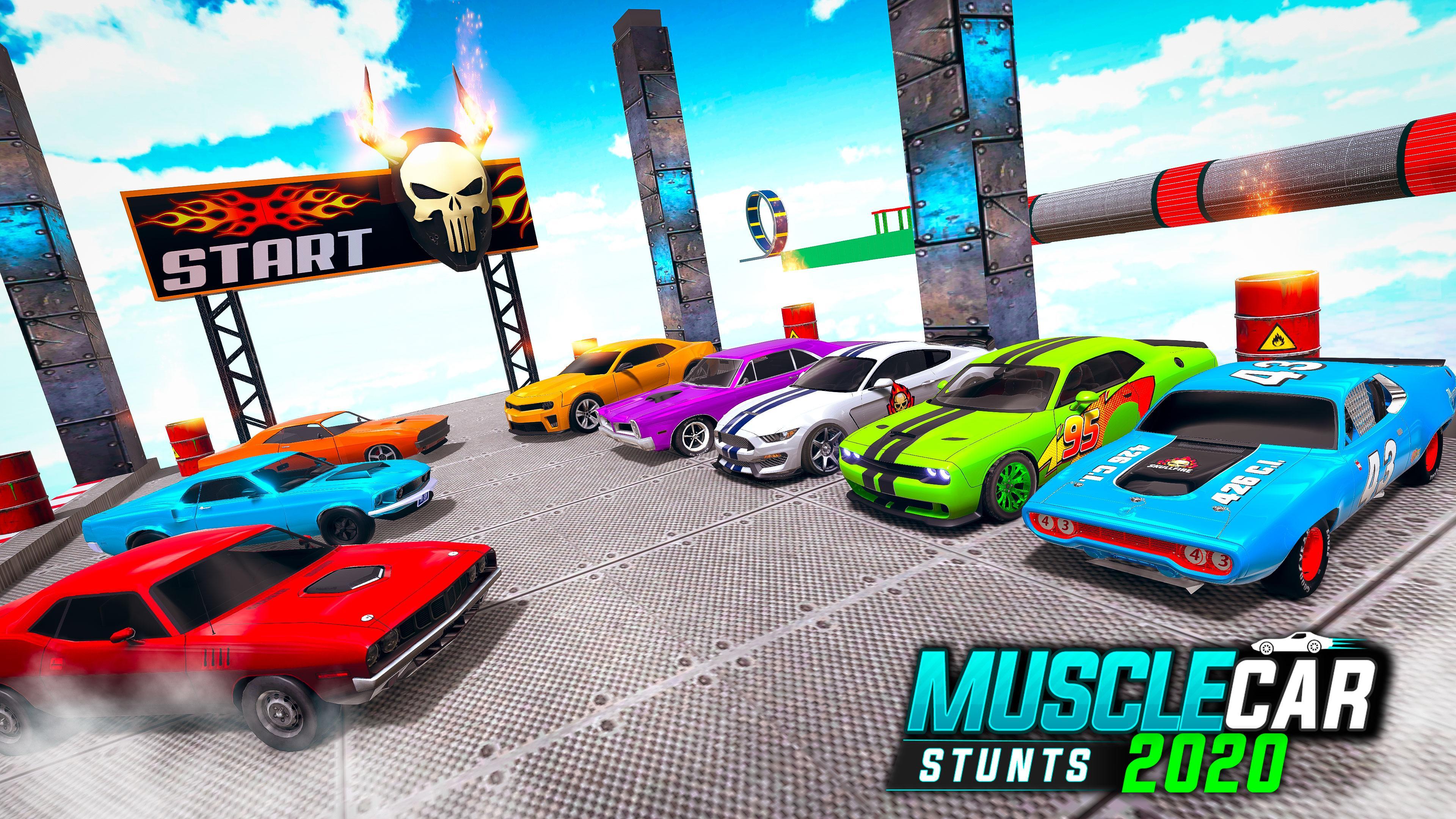 Muscle Car Stunts 2020 Mega Ramp Stunt Car Games 1.0.9 Screenshot 12