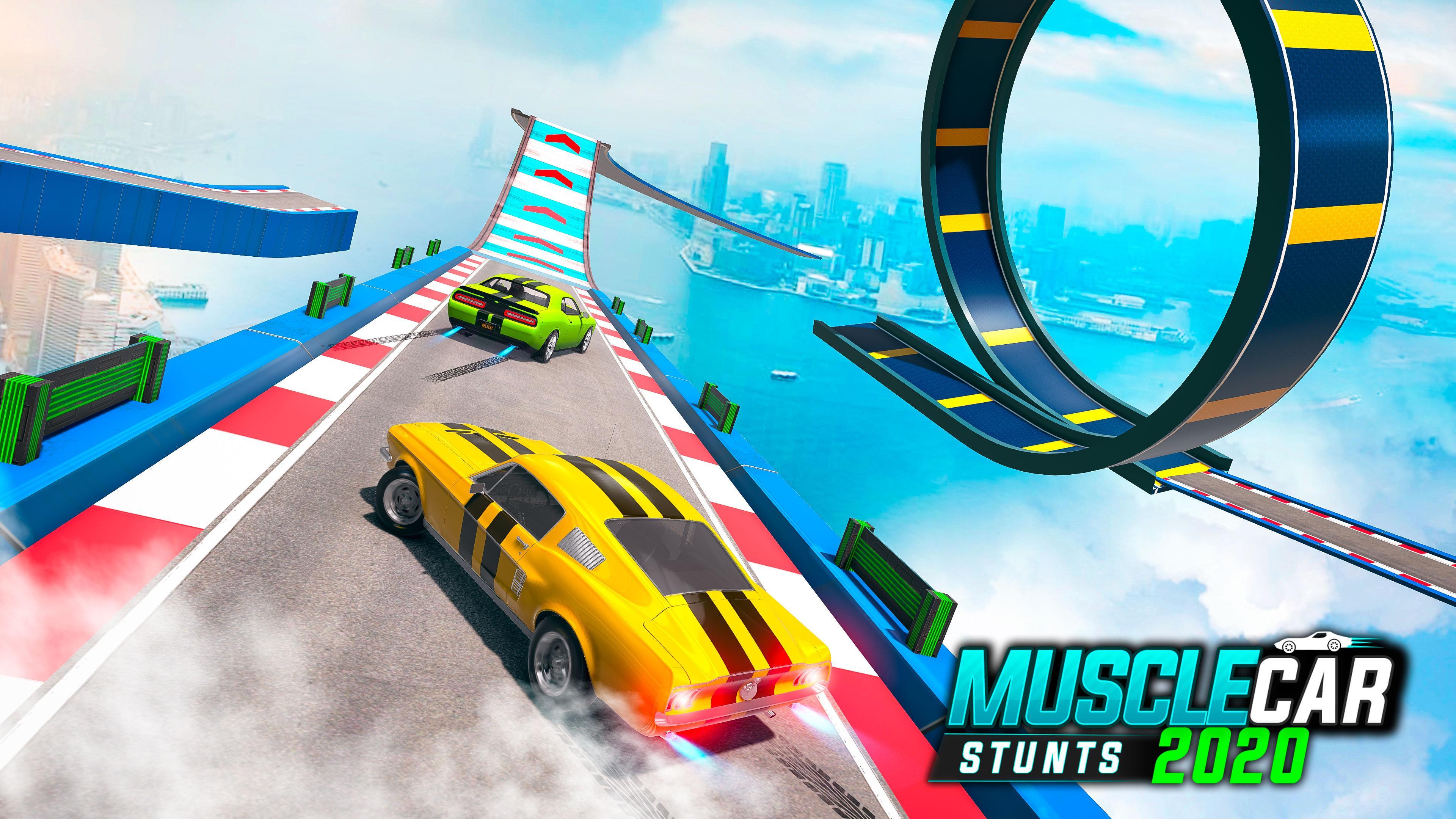 Muscle Car Stunts 2020 Mega Ramp Stunt Car Games 1.0.9 Screenshot 2