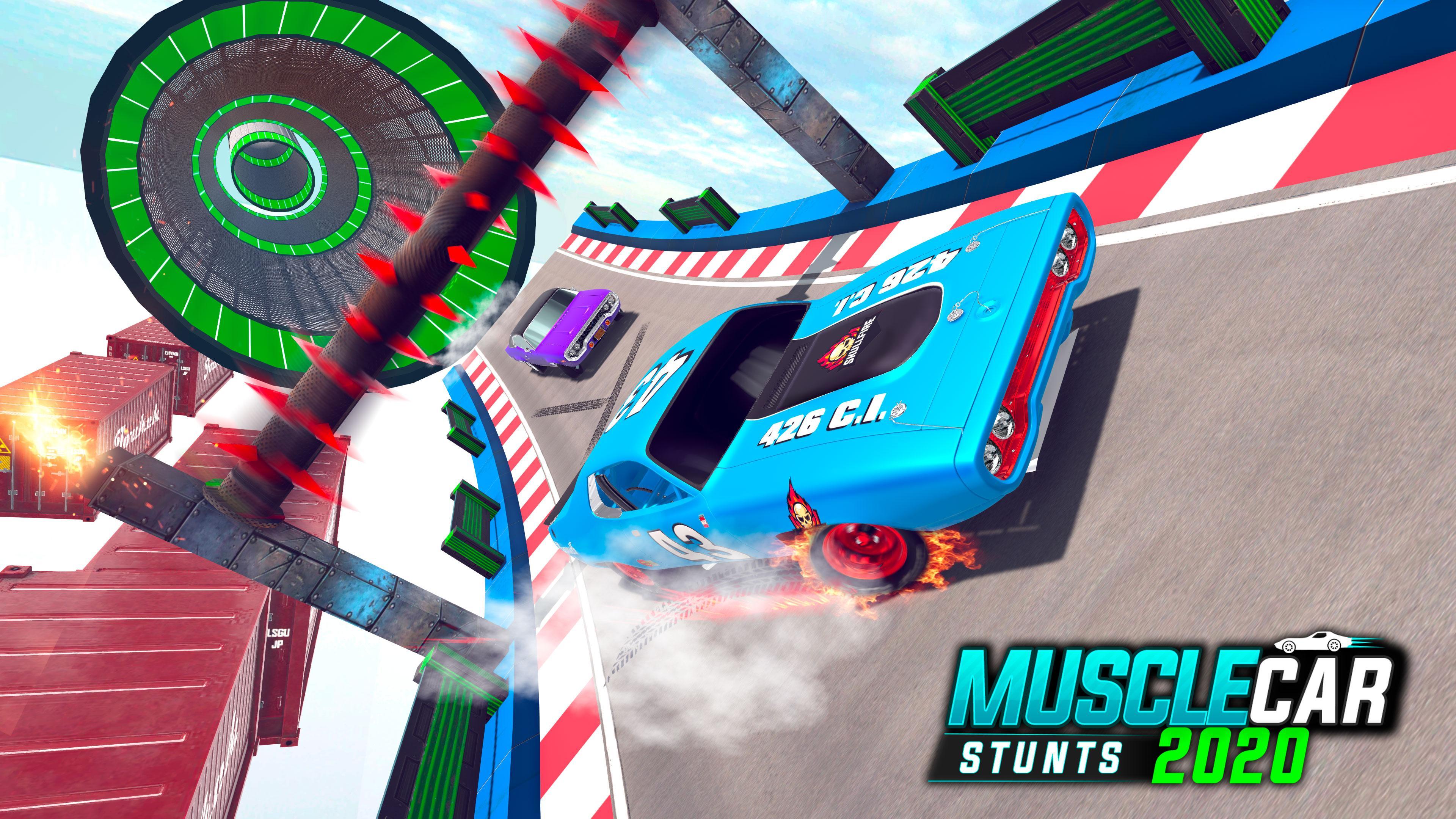 Muscle Car Stunts 2020 Mega Ramp Stunt Car Games 1.0.9 Screenshot 8