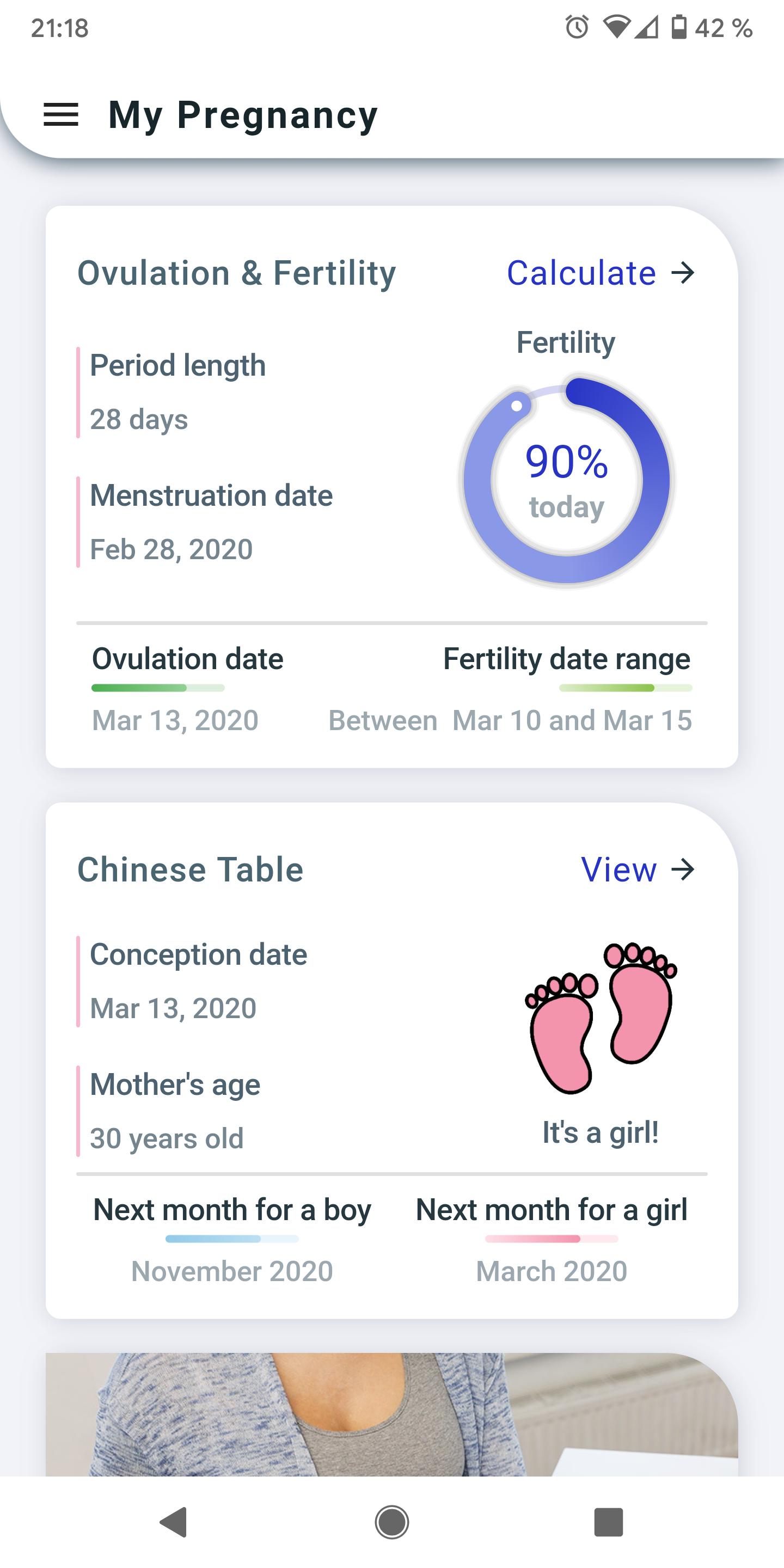 My Pregnancy Tracker Week by Week + Due Date 2.0.37 Screenshot 7