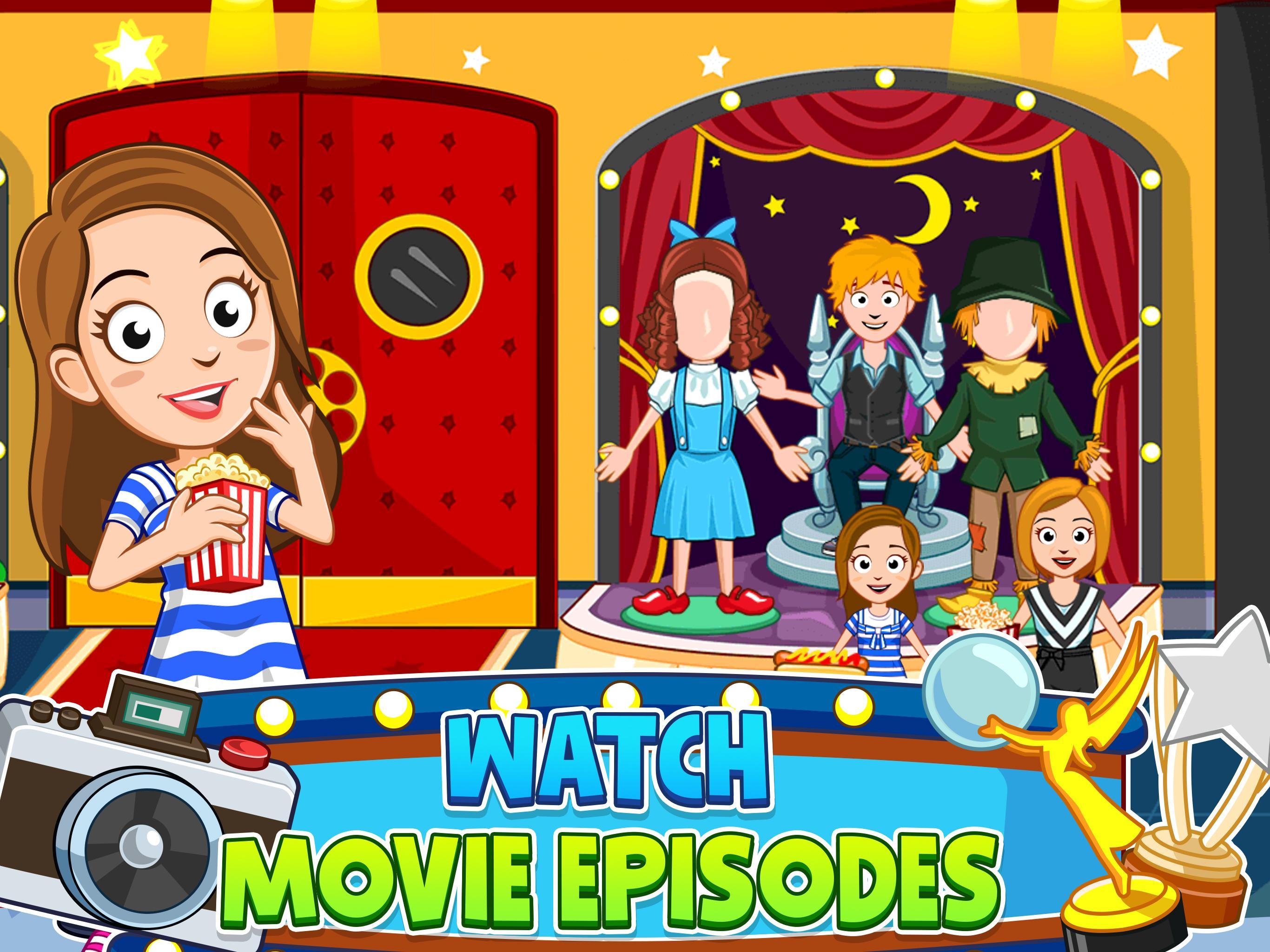 My Town : Cinema. Fun Movistar Kids Movie Night 1.02 Screenshot 11