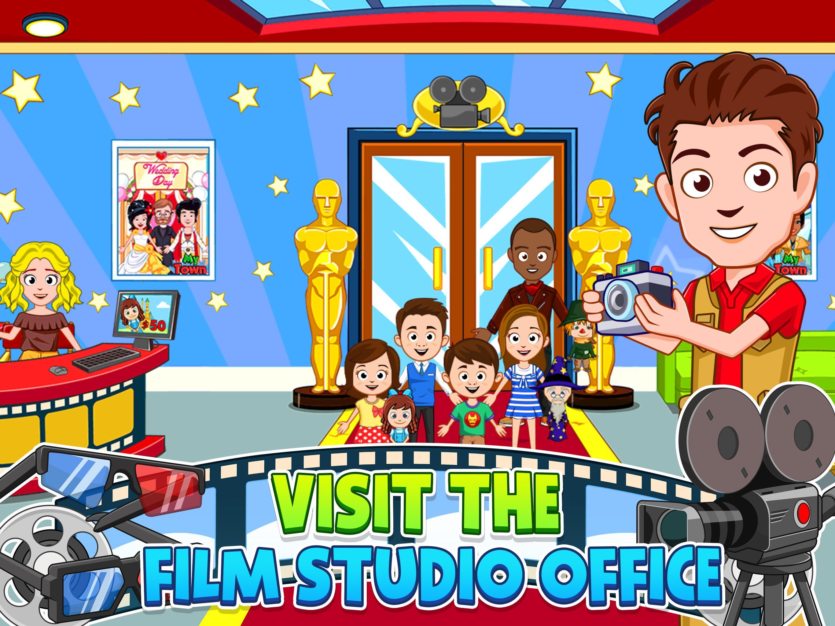 My Town : Cinema. Fun Movistar Kids Movie Night 1.02 Screenshot 15