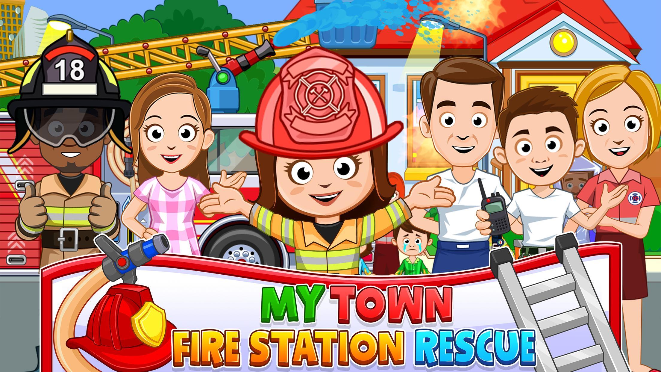 My Town : Fireman & Fire Station Story Game 1.02 Screenshot 1