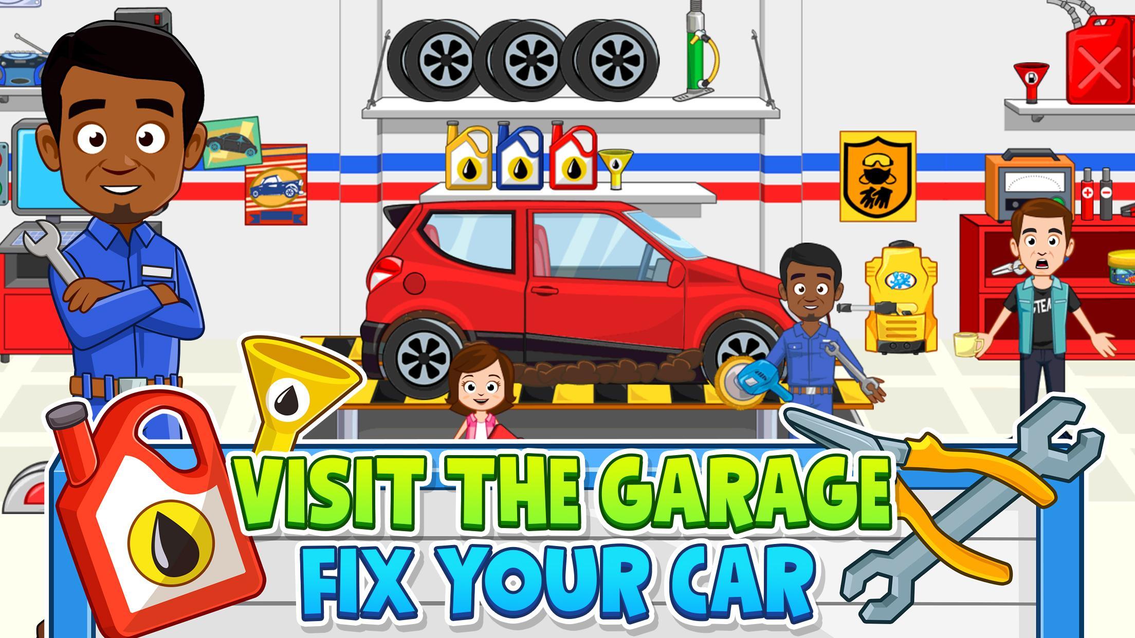 My Town: Car Garage. Wash & Fix kids Car Game 1.03 Screenshot 3