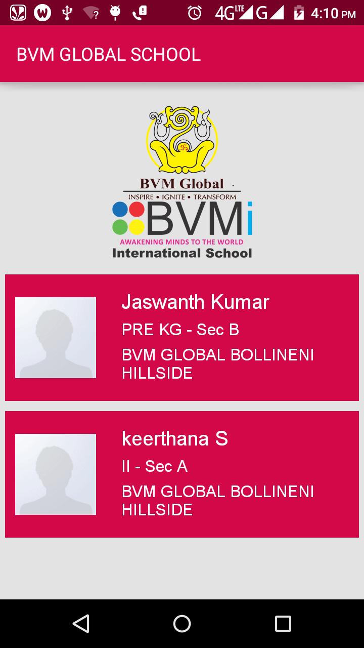 BVM Global Parent Portal 1.1.0 Screenshot 2