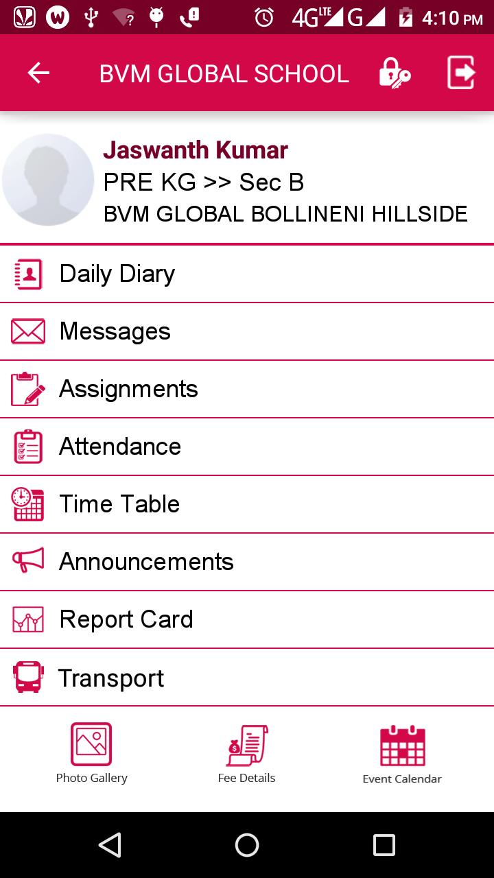 BVM Global Parent Portal 1.1.0 Screenshot 3