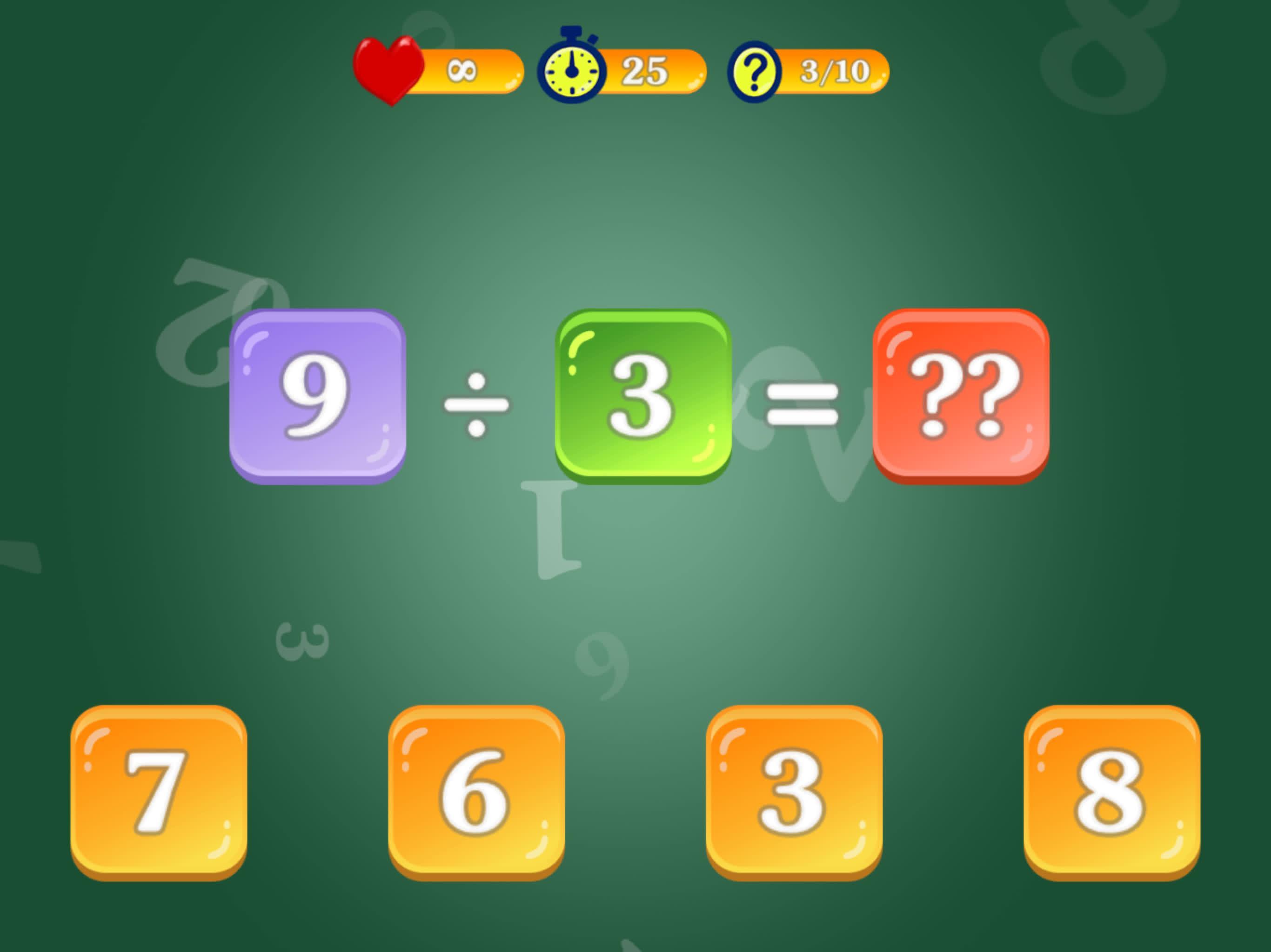 Multiplication and Division Tables. Training. 2.1.3 Screenshot 12