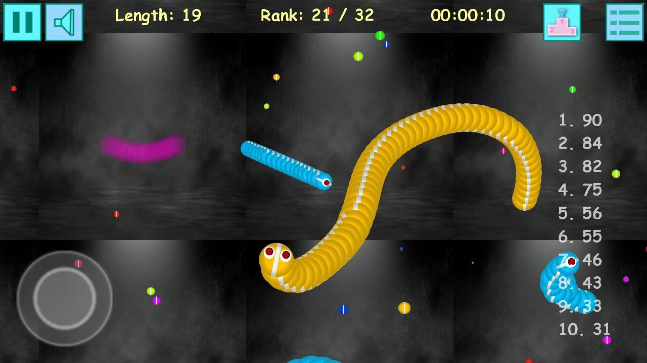 Worms Snake Zone io Battle Pro 1.2 Screenshot 2