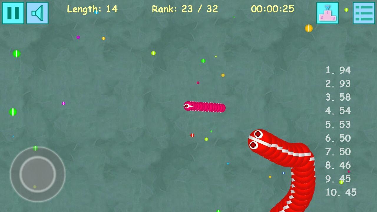 Worms Snake Zone io Battle Pro 1.2 Screenshot 5