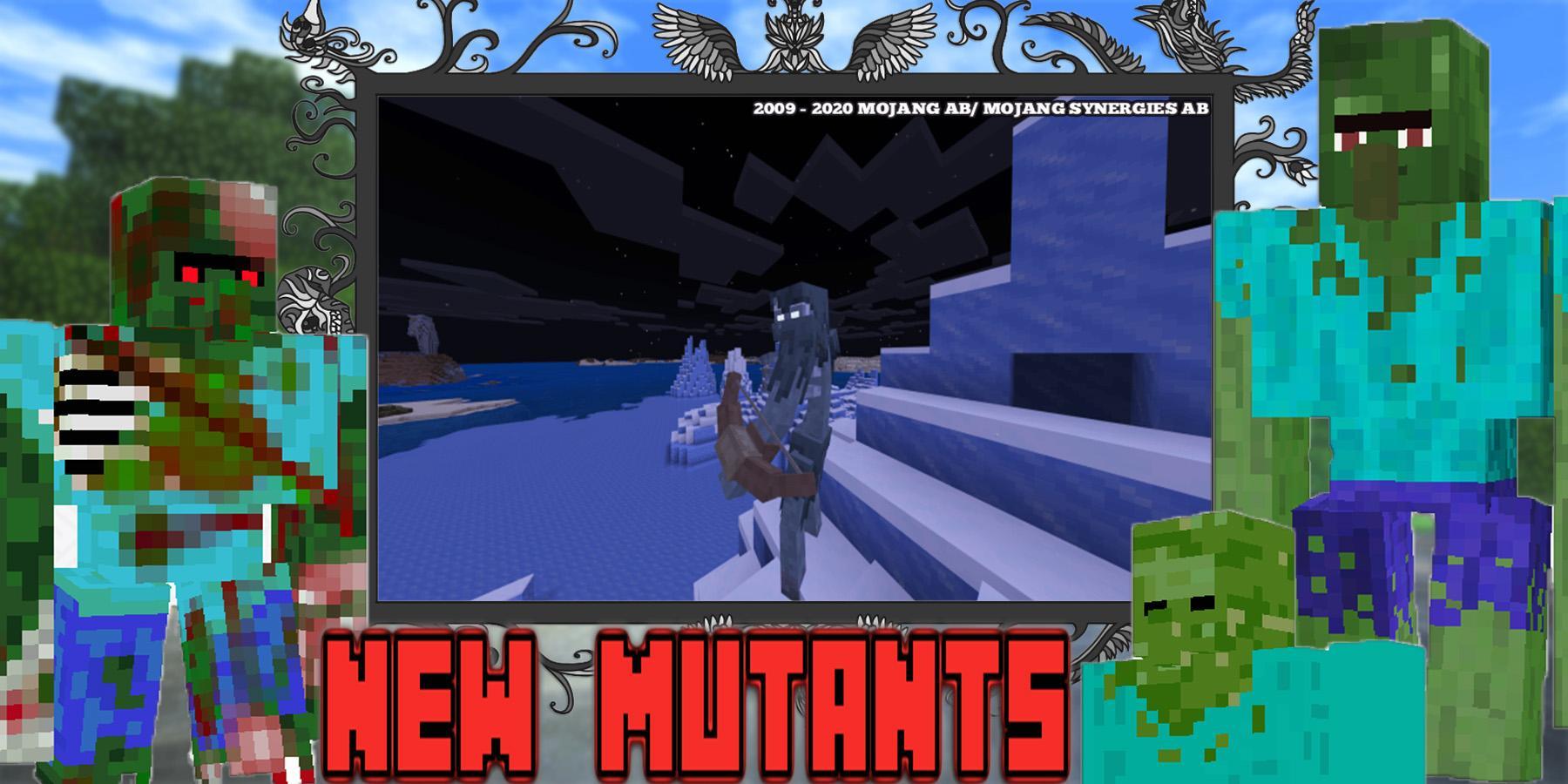 New Zombie Mutants Creatures Mod For Craft Game 5.0 Screenshot 13