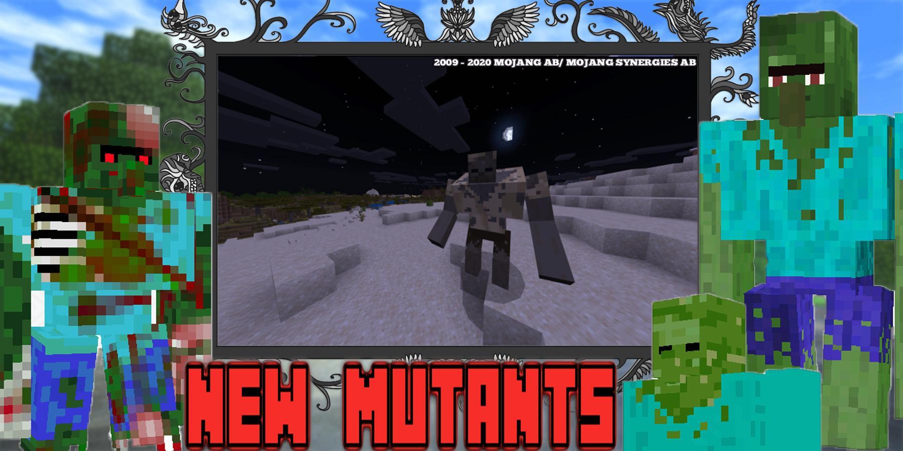 New Zombie Mutants Creatures Mod For Craft Game 5.0 Screenshot 14