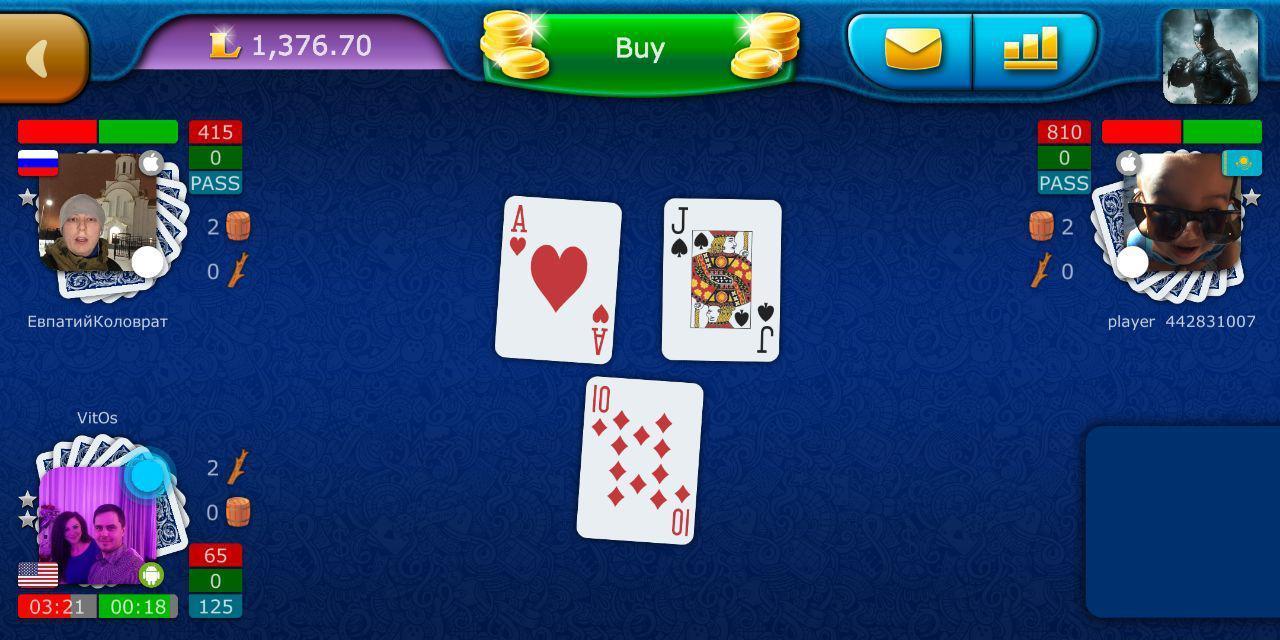 Online Play LiveGames - card and board games 3.87 Screenshot 7