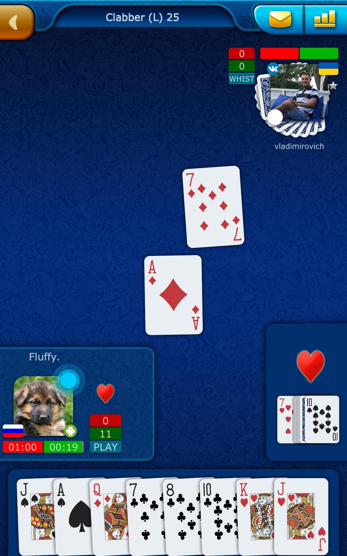 Clabber LiveGames - free online card game 4.02 Screenshot 10