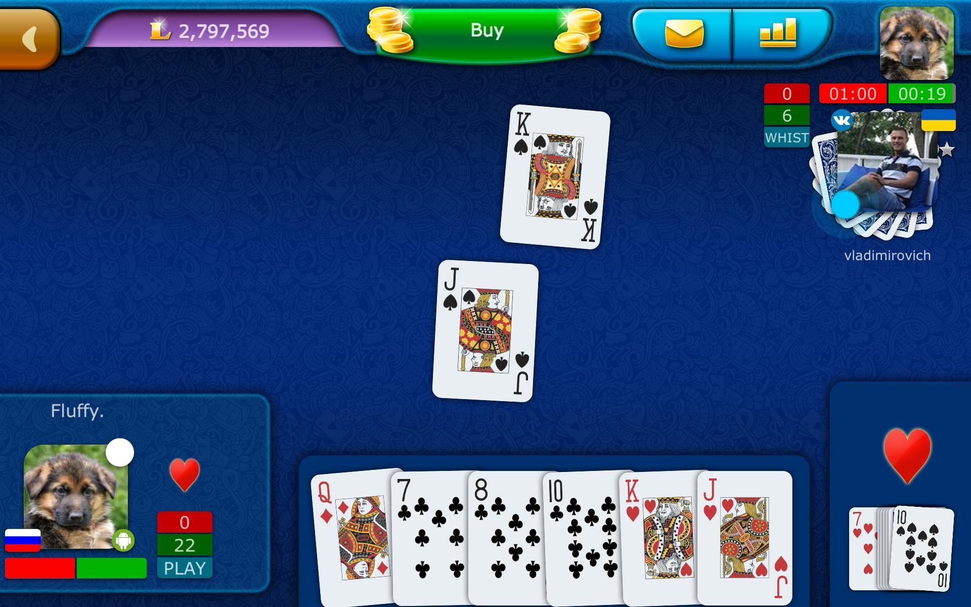 Clabber LiveGames - free online card game 4.02 Screenshot 13