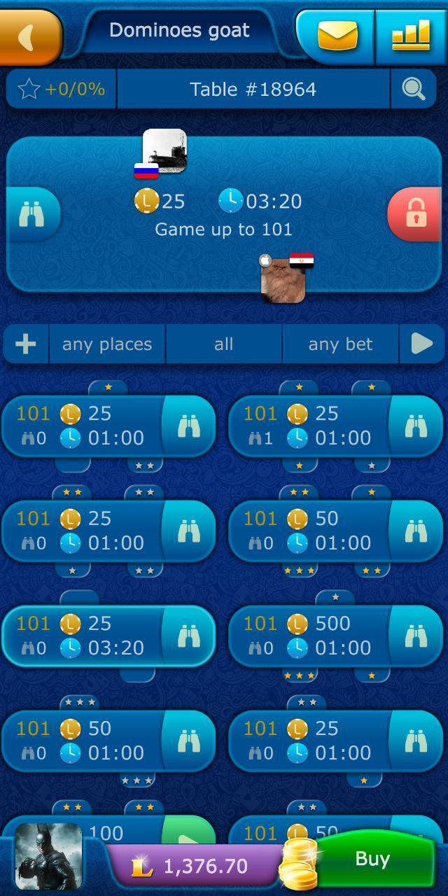 Dominoes LiveGames - free online game 3.86 Screenshot 3