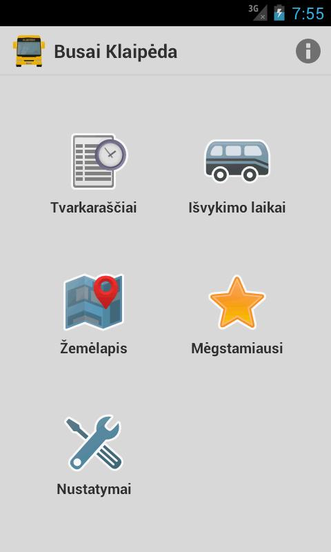 Busai Klaipėda 1.6.2 Screenshot 1
