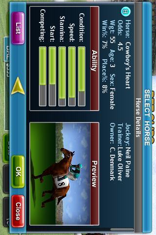 Virtual Horse Racing 3D 1.0.7 Screenshot 3