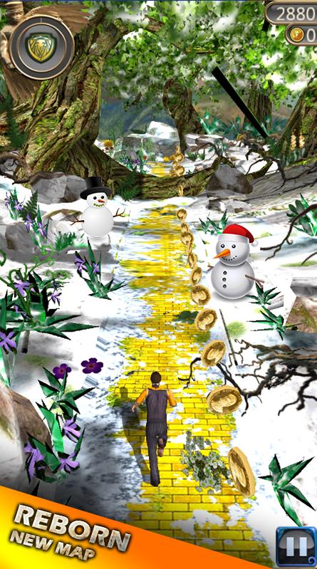 Snow - Temple Reborn Run Survival Endless OZ 1.0.0 Screenshot 1