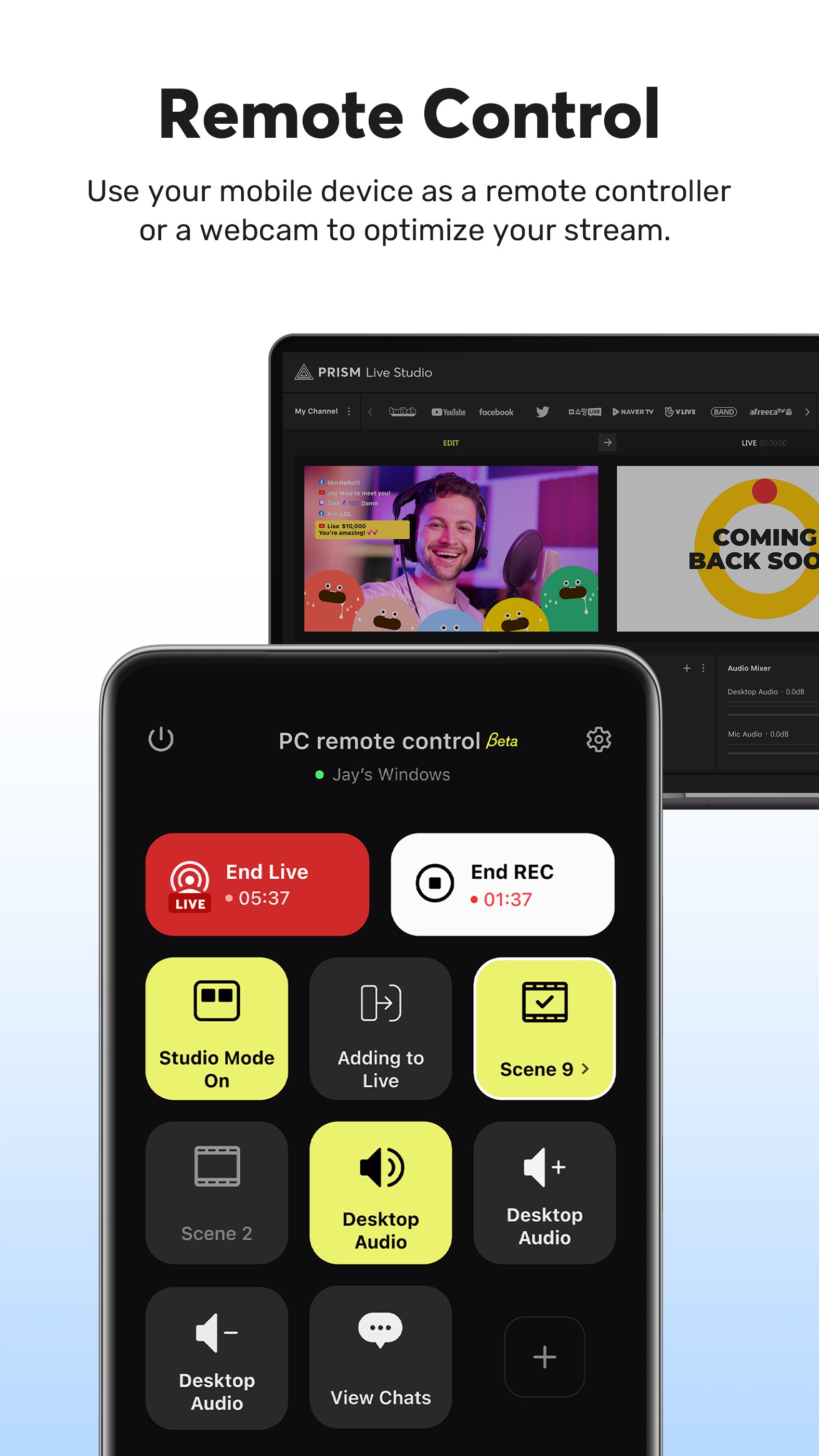 PRISM Live 5.3.1 Screenshot 8