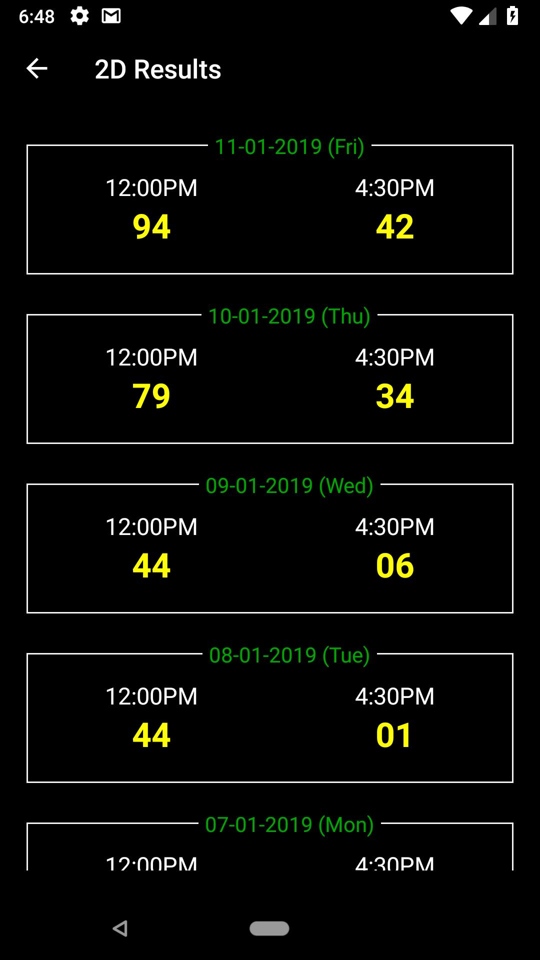 Myanmar 2D/3D Live Update - MMDroidUser 1.3.02 Screenshot 3