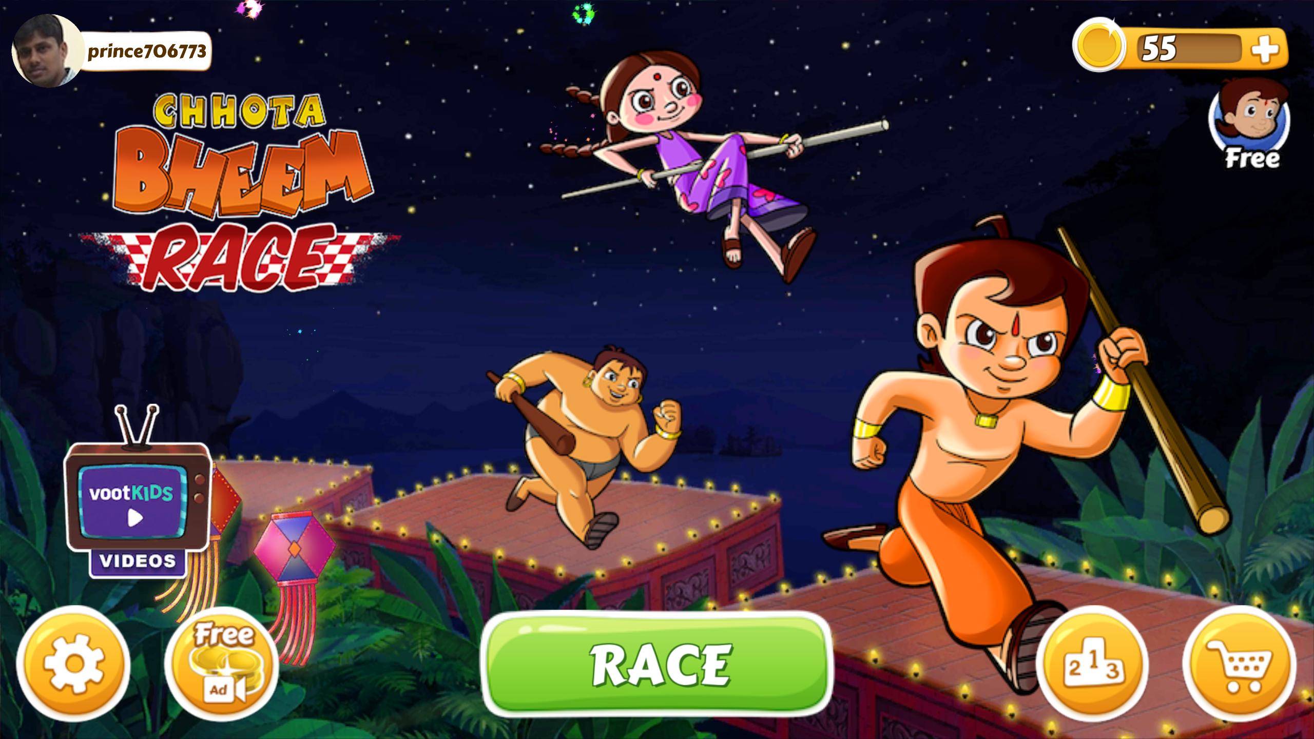 Chhota Bheem Race Game 2.3 Screenshot 1