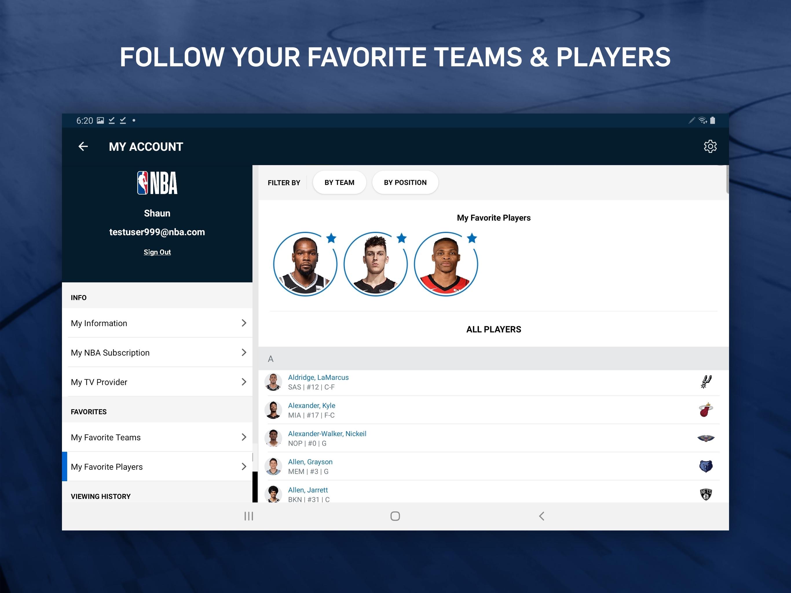 NBA Live Games & Scores 10.1103 Screenshot 10