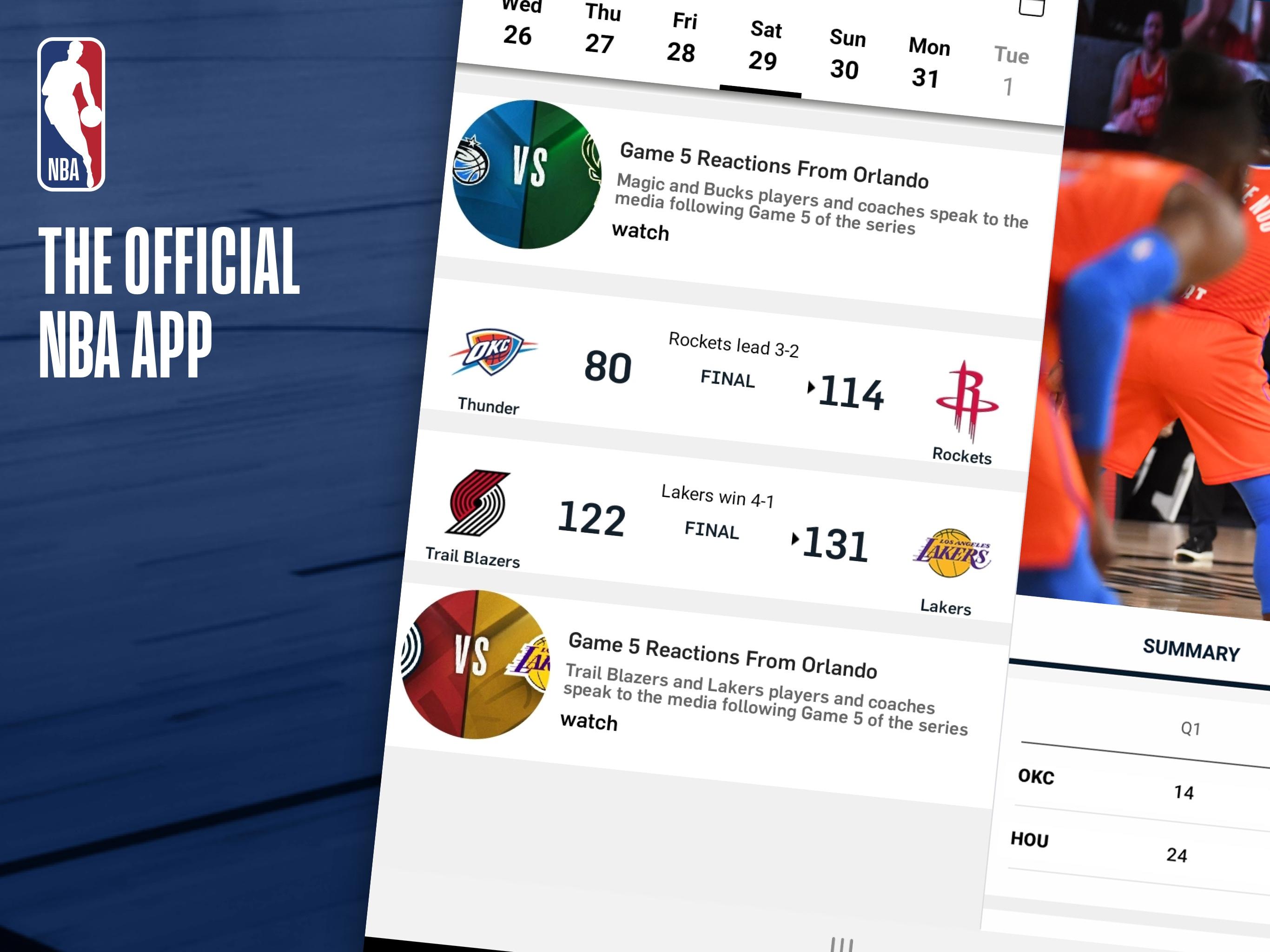 NBA Live Games & Scores 10.1103 Screenshot 12