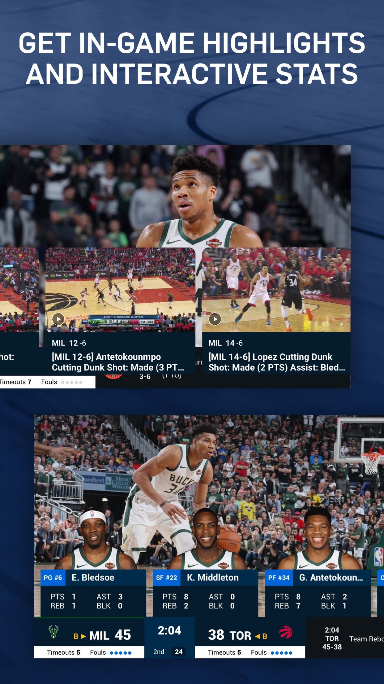 NBA Live Games & Scores 10.1103 Screenshot 4