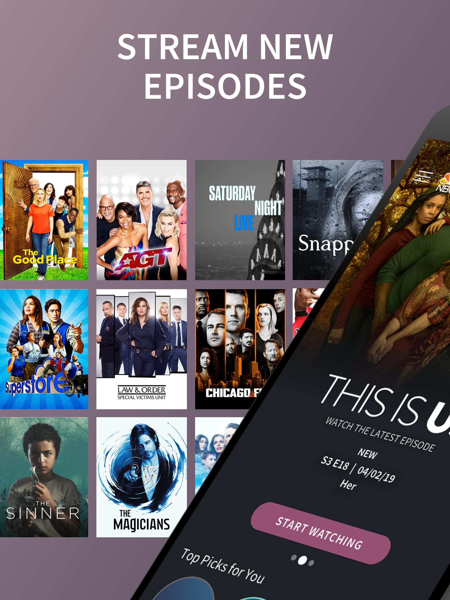 The NBC App - Stream Live TV and Episodes for Free 7.4.1 Screenshot 6