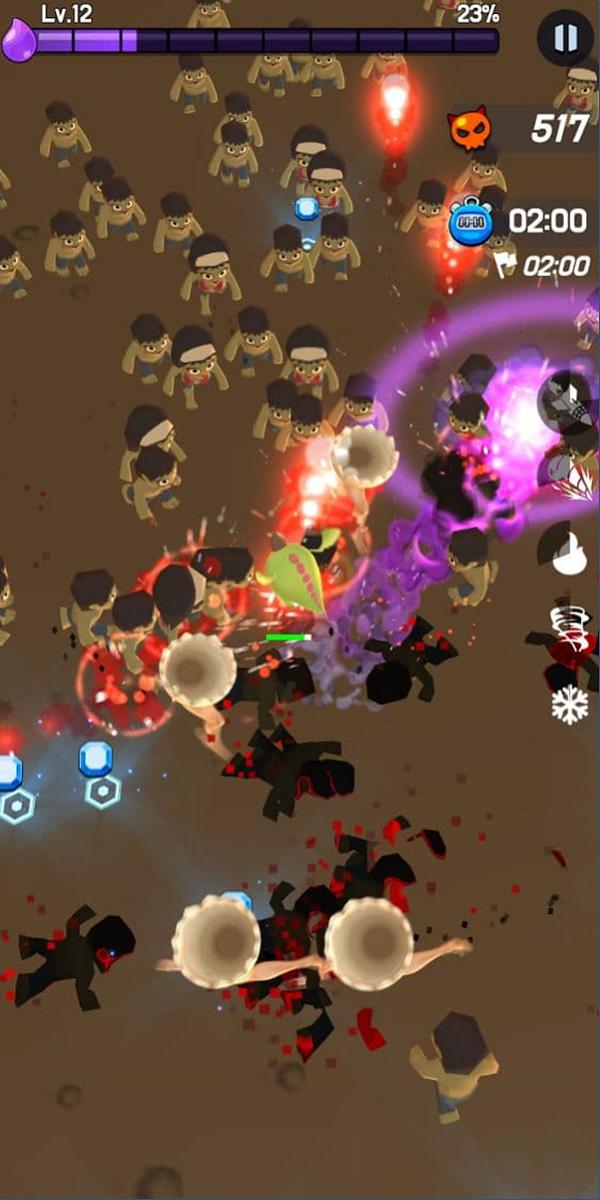Dragon vs Zombie : Endless io RPG 4 Screenshot 3