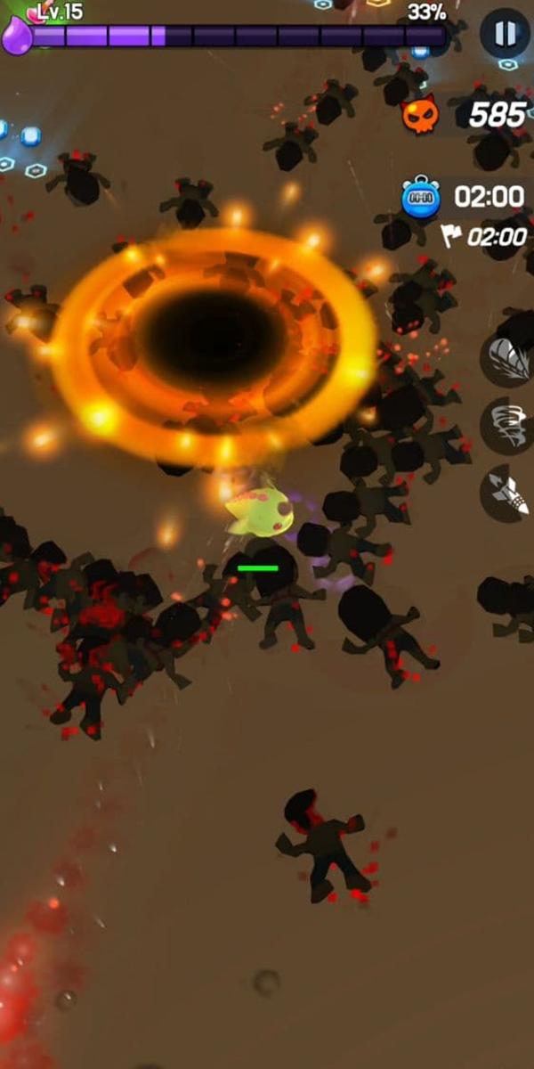 Dragon vs Zombie : Endless io RPG 4 Screenshot 5