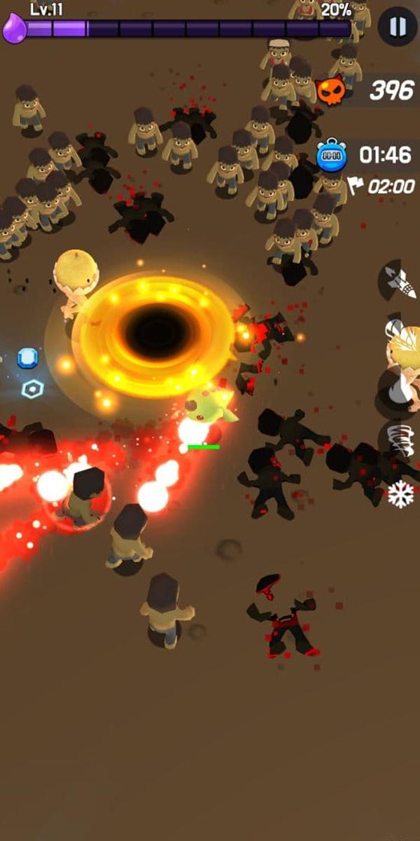 Dragon vs Zombie : Endless io RPG 4 Screenshot 6