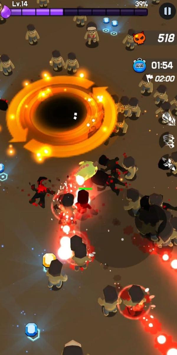 Dragon vs Zombie : Endless io RPG 4 Screenshot 7