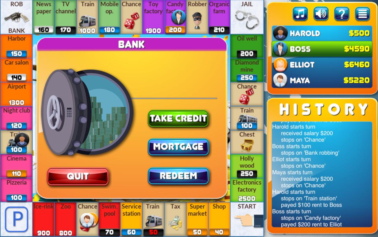 CrazyPoly Business Dice Game 2.4.7 Screenshot 3
