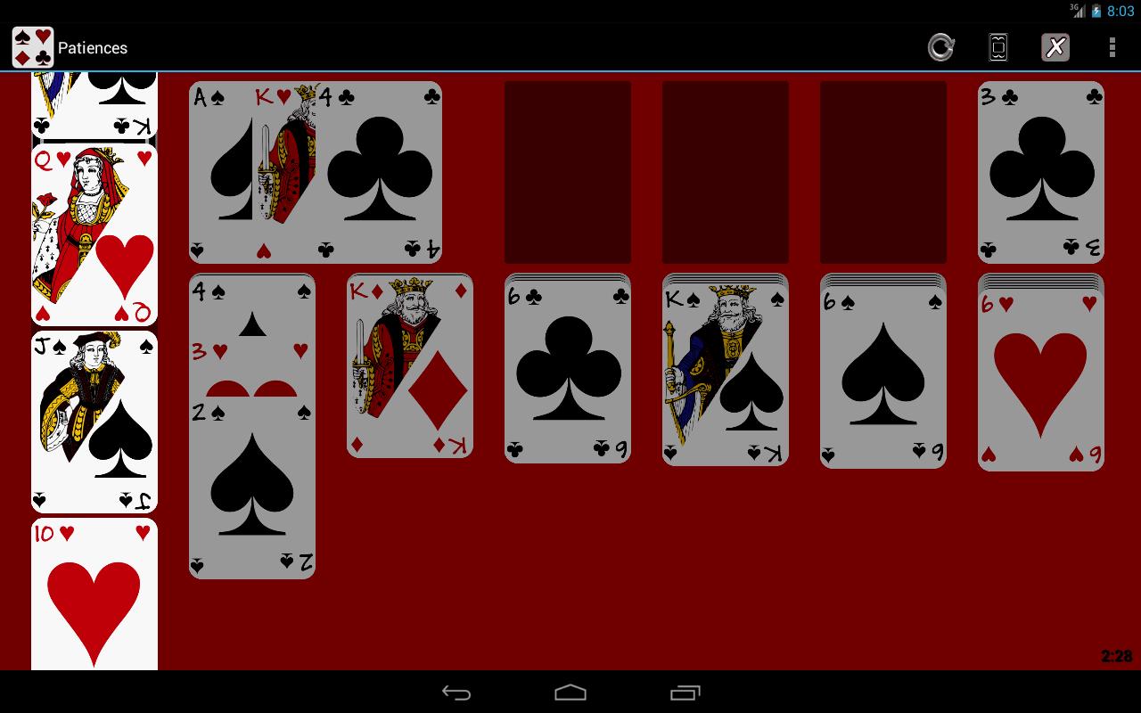 Patiences Solitaire Spider FreeCell Forty Thieves 4.0.3 Screenshot 10