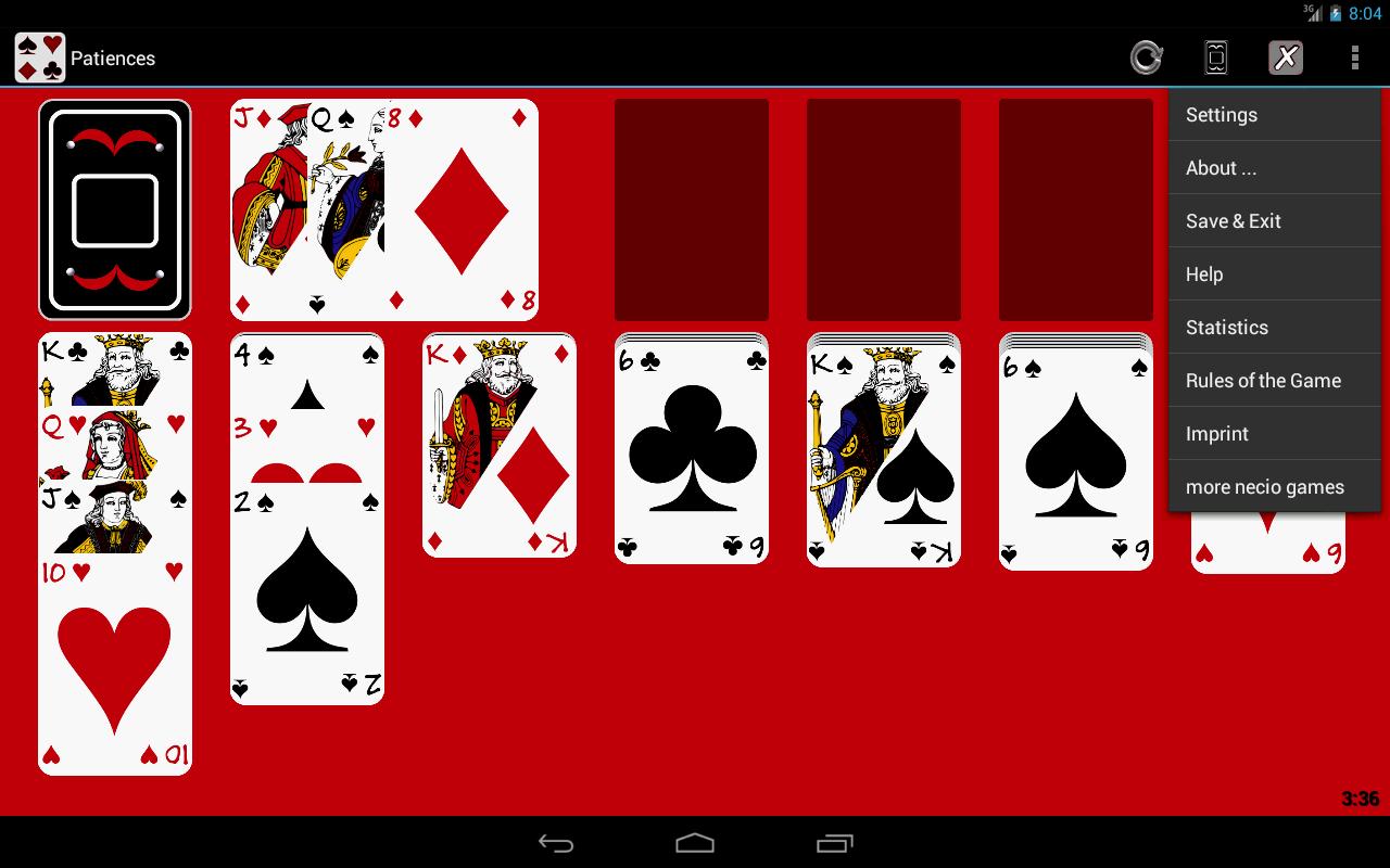 Patiences Solitaire Spider FreeCell Forty Thieves 4.0.3 Screenshot 12