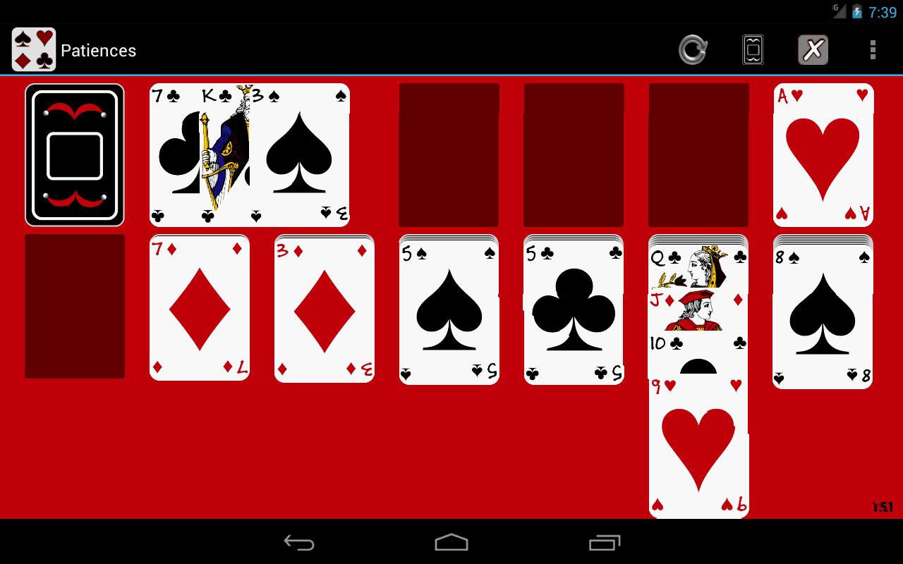 Patiences Solitaire Spider FreeCell Forty Thieves 4.0.3 Screenshot 15