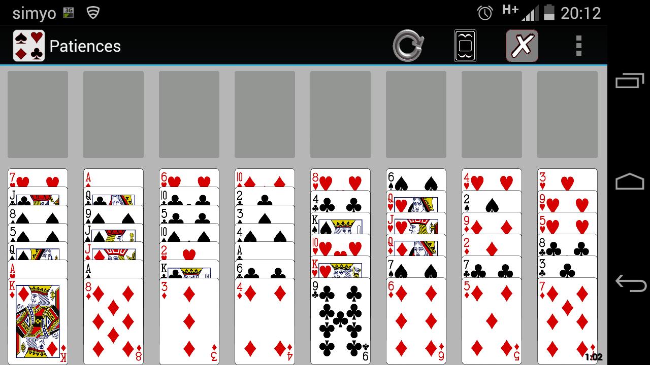 Patiences Solitaire Spider FreeCell Forty Thieves 4.0.3 Screenshot 4