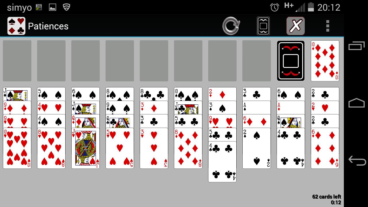 Patiences Solitaire Spider FreeCell Forty Thieves 4.0.3 Screenshot 6