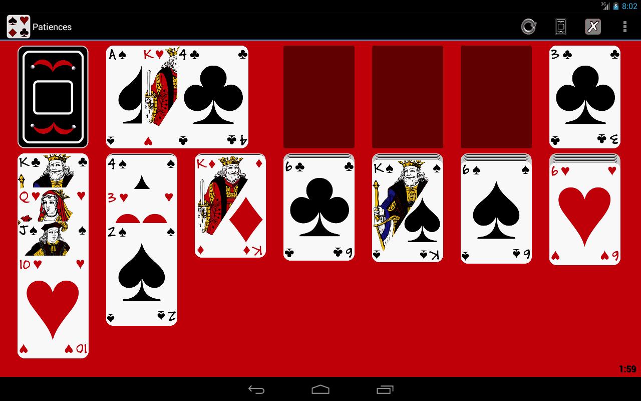 Patiences Solitaire Spider FreeCell Forty Thieves 4.0.3 Screenshot 9