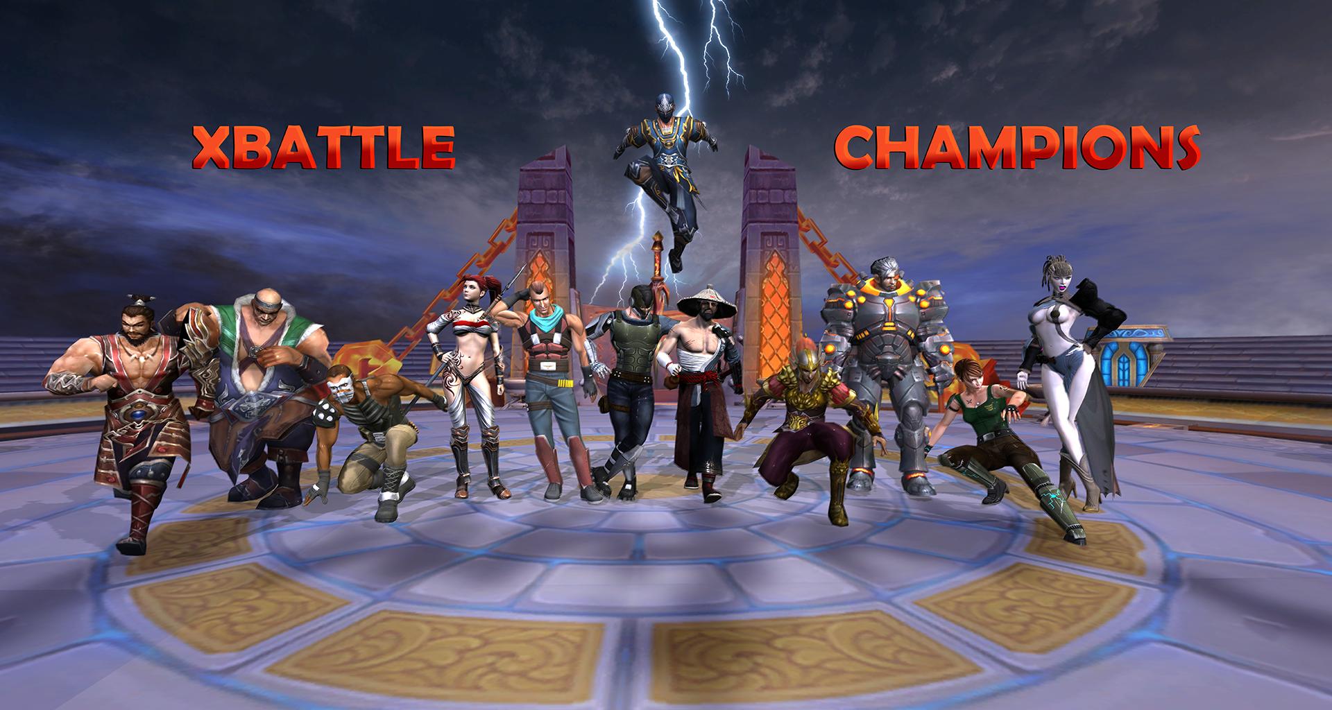 X-Battle Champions : Ultimate Fighting Games 5.3 Screenshot 1