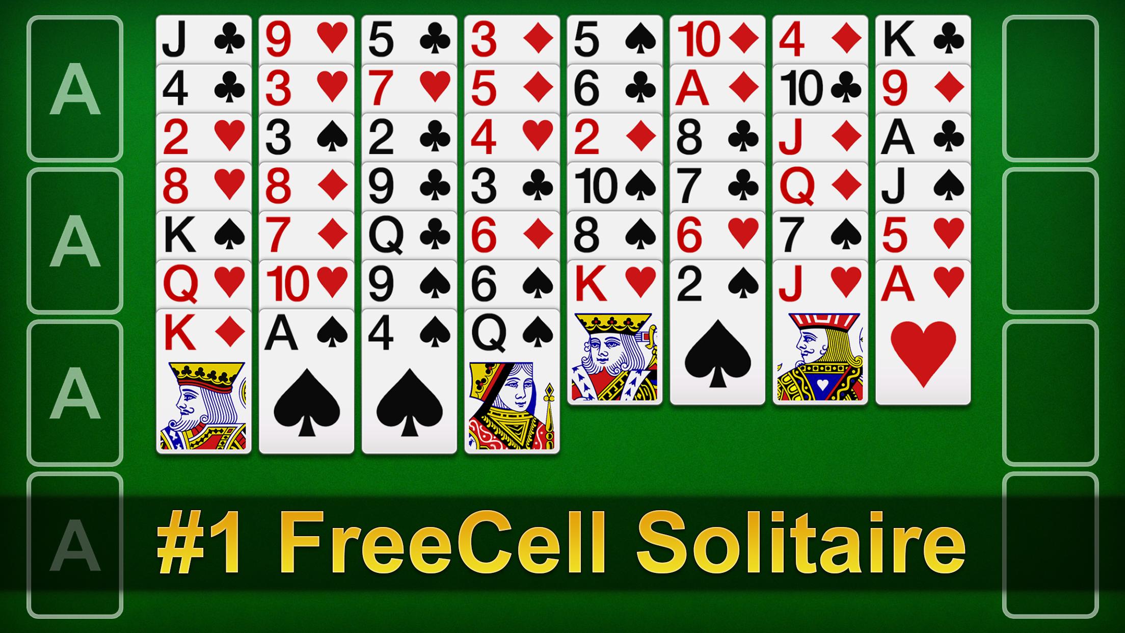 FreeCell Solitaire 1.6 Screenshot 1