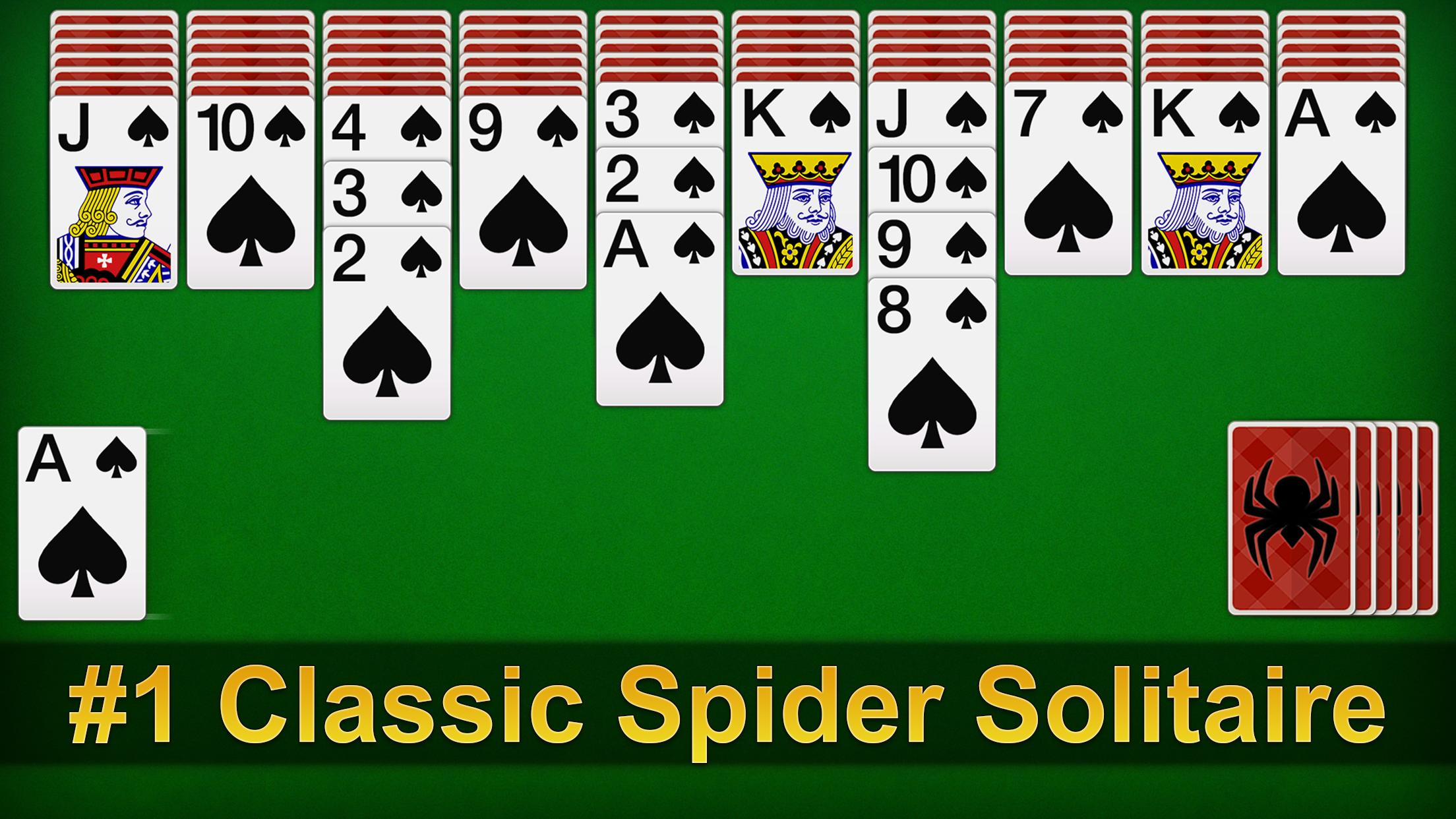 Spider Solitaire 1.3 Screenshot 1
