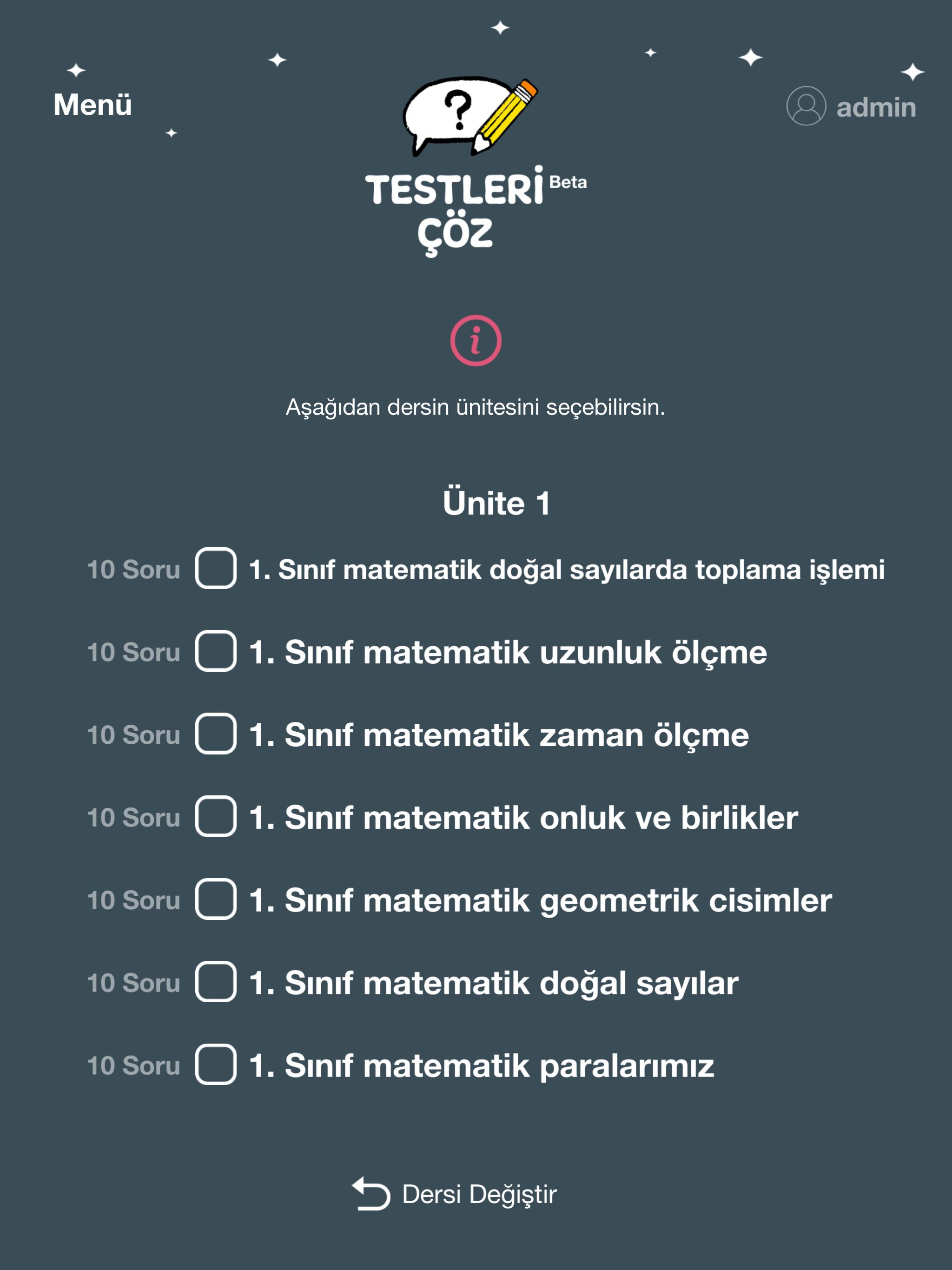 Testleri Çöz 0.4.4 Screenshot 10